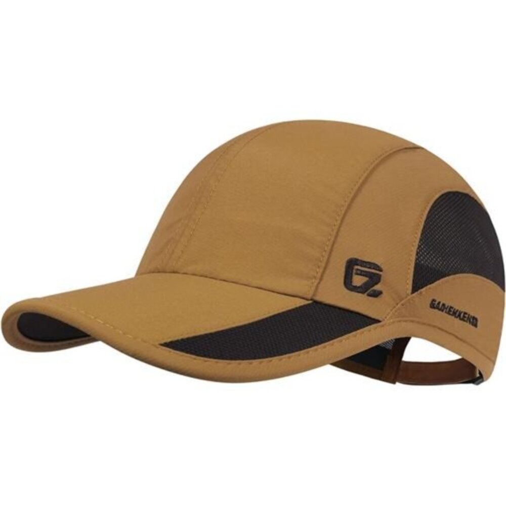 Unisex Women Mens Brown Quick‎ Dry Run Sports Hat Cooling Breathable Mesh Cap